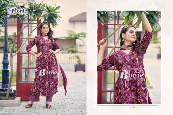 Bonie Shreya Vol 2 Printed Silk Top Bottom Dupatta Collection